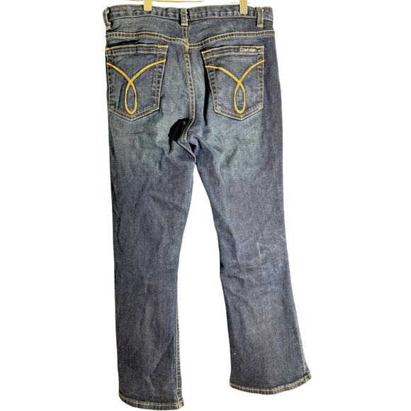 Calvin Klein Jeans Women’s Bootcut Denim Jeans size 10 - Picture 2 of 6